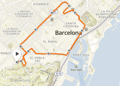 Recorrido Suunto Jean Bouin